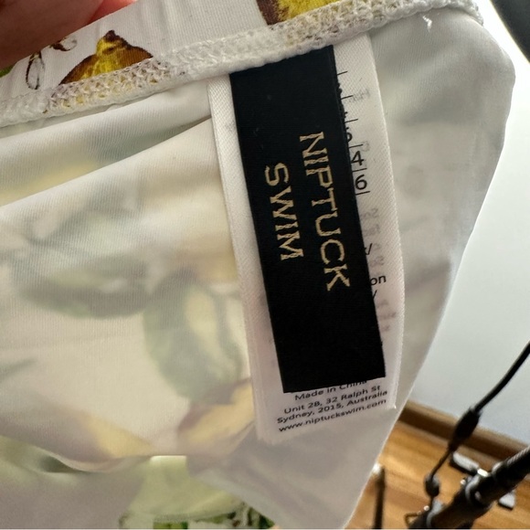 NEW Nip Tuck Lemon High Waisted Swim Bottom - Picture 3 of 7